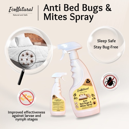 EcoNatural Anti Bed Budgs Mites Spray 500ML